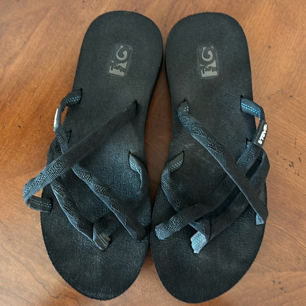 Black Teva Sandals